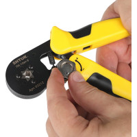 Пресс-клещи для опрессовки втулочных наконечников 0.25-10 мм2 SHTOK ПК-10вт-6 03212