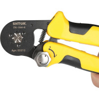Пресс-клещи для опрессовки втулочных наконечников 0.25-10 мм2 SHTOK ПК-10вт-6 03212