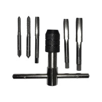 Набор метчиков с быстрозажимным ключом 6шт Berger BG BG06TS