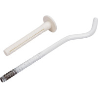 Кронштейн для радиатора отопления MasterProf с дюбелем 7 х 180 мм круглый, MP-У ИС.030110