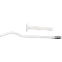 Кронштейн для радиатора отопления MasterProf с дюбелем 7 х 180 мм круглый, MP-У ИС.030110