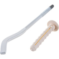 Кронштейн для радиатора отопления MasterProf с дюбелем 9 х 220 мм сплющенный ИС.030112