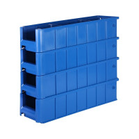 Cтеллажный полочный лоток Пластик система SK 4109 400x117x90 мм 12.334.65