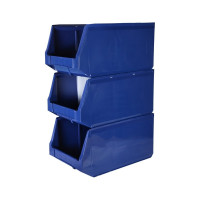 Лоток складской для метизов 500х300х250 Пластик Система синий 12.407.1