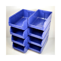 Лоток складской для метизов 500х300х250 Пластик Система синий 12.407.1