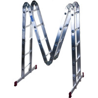 Шарнирная стремянка-трансформер универсальная Krause 5+4+4+5 085078