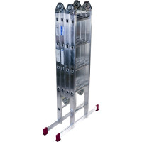 Шарнирная стремянка-трансформер универсальная Krause 5+4+4+5 085078