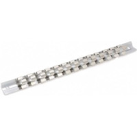 Планка для головок металлическая на 13 посадочных мест Дело Техники 976113