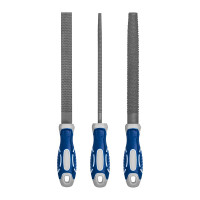 Набор рашпилей КОБАЛЬТ № 2, 200 мм, 3 шт 247-828