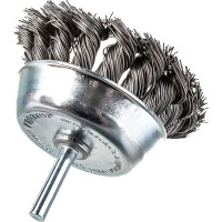 Щетка чашечная усиленная для дрели (75 мм) Кратон 1 11 01 005