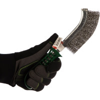 Гофрированная ручная щетка Профоснастка пластиковая ручка 655 Эксперт SS 0,3 20401005