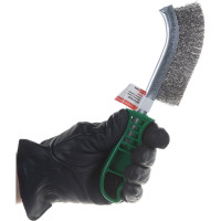 Гофрированная ручная щетка Профоснастка пластиковая ручка 655 Эксперт SS 0,3 20401005