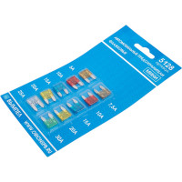 Мини-набор автомобильных предохранителей 10шт Вымпел 5128