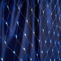 Светодиодная гирлянда FERON CL30 сеть 2х2м + 3м 230V белый c питанием от сети, прозрачный шнур, 26748