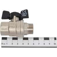 Шаровой кран Bugatti OREGON 1/2" в/н бант 3070060 ИС.081014