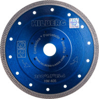 Диск алмазный отрезной Hilberg турбо ультратонкий 200x25.4/22.23 Hard Materials X-type HM405