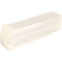 Колено вертикальное пластик 90, 60х204 мм ERA 620КВП 210-025