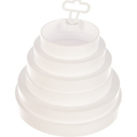 Соединитель круглых воздуховодов центральный пластик 160/150/125/120/100/80 мм ERA PU16.15.12,5.12.10.8 89-879