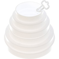 Соединитель круглых воздуховодов центральный пластик 160/150/125/120/100/80 мм ERA PU16.15.12,5.12.10.8 89-879