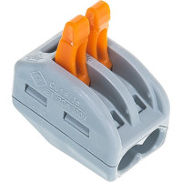 Соединительная клемма WAGO 2-х проводная 222-412 20 шт. 2530