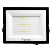Светодиодный прожектор Feron LL-924 2835 SMD 200W 6400K IP65 AC220V/50Hz, черный с матовым стеклом 29499