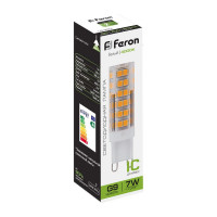 Светодиодная лампа FERON LB-433 7W 230V G9 4000K 25767