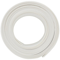 Бордюрная лента - герметик MasterProf 60 мм, 3.35 м, белая, блистер ИС.130815