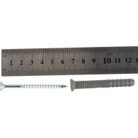 Дюбель-гвоздь VIPКрепеж потайной бортик 8х60 3 шт 10818 VIP