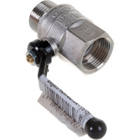 Шаровый кран Н/В Ду-25 /1" ручка черная Bugatti NEW JERSEY 9150005