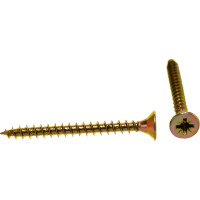 Шуруп, жёлтый цинк Крепежная техника 5,0х50 300шт 431388 БК