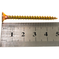 Шуруп, жёлтый цинк Крепежная техника 5,0х50 300шт 431388 БК