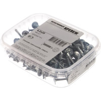 Саморез с прессшайбой Качественный Крепеж 4,2х25 сверло 160 шт 0200347 КЧ