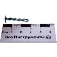 Саморез с прессшайбой Качественный Крепеж 4,2х25 сверло 160 шт 0200347 КЧ