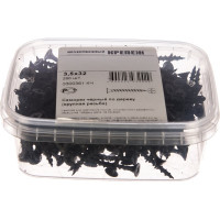 Саморез Качественный Крепеж 3,5х32 потай, крупная резьба, оксид 280 шт 0300361 КЧ