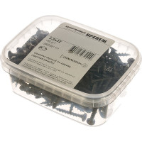 Саморез Качественный Крепеж 3,5х32 потай, крупная резьба, оксид 280 шт 0300361 КЧ