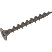 Саморез Качественный Крепеж 3,5х35 потай, крупная резьба, оксид 450 шт 0500363 КЧ