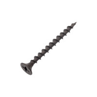 Саморез Качественный Крепеж 3,5х41 потай, крупная резьба, оксид 130 шт 0200365 КЧ