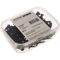 Саморез Качественный Крепеж 3,5х41 потай, крупная резьба, оксид 130 шт 0200365 КЧ