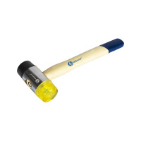 Рихтовочный молоток (45 мм, деревянная рукоятка) КОБАЛЬТ 249-495