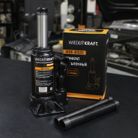 Бутылочный гидравлический домкрат 4т, высота 180-360 WIEDERKRAFT WDK-81040