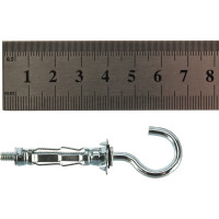 Анкер дюбель Tech-Krep Молли RO с полукольцом М4х32 4 шт - пакет 112290