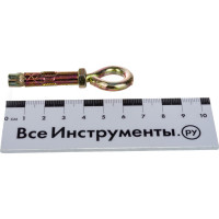 Анкерный болт с кольцом Tech-Krep/Zitar 8х45 3 шт - пакет 104676