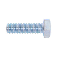 Болт Tech-Krep/Zitar DIN933 с шестигранной головкой, оцинкованный М12х40 + гайка + шайба 2 шт - пакет 136922