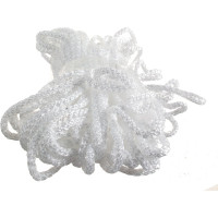 Вязано-плетенный шнур Tech-Krep ПП, 5 мм, хозяйственный, белый, 20 м 139943