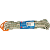 Вязаный шнур (ПП, 10 мм, с сердцевиной, универсальный, цветной, 10 м) Tech-Krep 139956