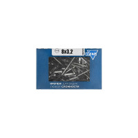 Заклепка 3,2x8 100 шт коробка с окном Zitar 102282