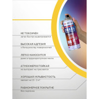 Аэрозольная краска ULTIMA RAL 3003 вишневый, универсальная 520 мл ULT023