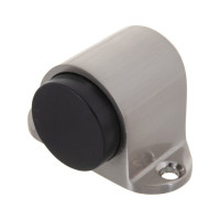 Дверной напольный ограничитель Ренц никель матовая INDS 31 SN