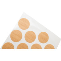 Заглушка самоклейка Tech-Krep 14 мм клен 20 шт - пакет 109113