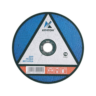 Круг отрезной по металлу A24TBF (180х3.0х22.2 мм) Кратон 1 07 02 009